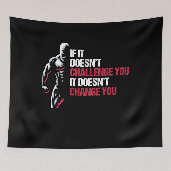 Item preview, Challenge Yourself Change Your New Year Resolution Exercise Gift designed and sold by Dressed For  Duty.