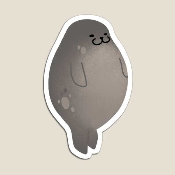 Item preview, Cute Mochi Seal - Round seal standing designed and sold by KTJoh.