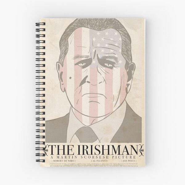 Item preview, The Irishman Poster (Textless Variant) designed and sold by colsaboss.