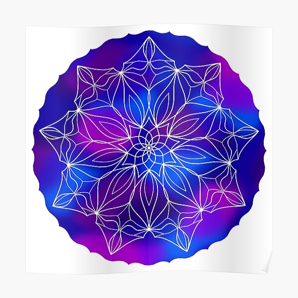 Colored Clouds Poster