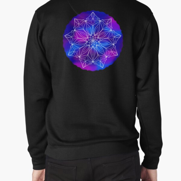 Colored Clouds Pullover Sweatshirt