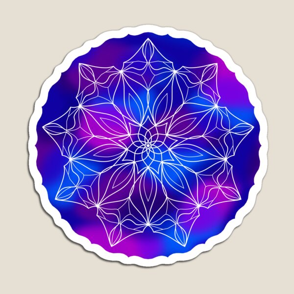 Colored Clouds Magnet