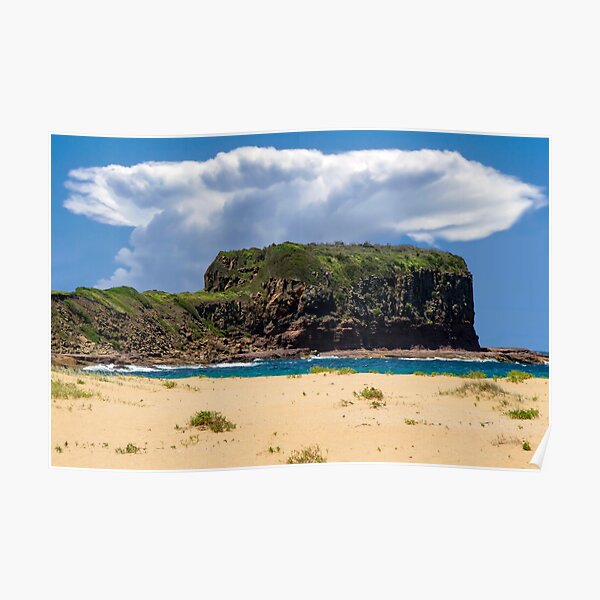 Bombo Headland Poster