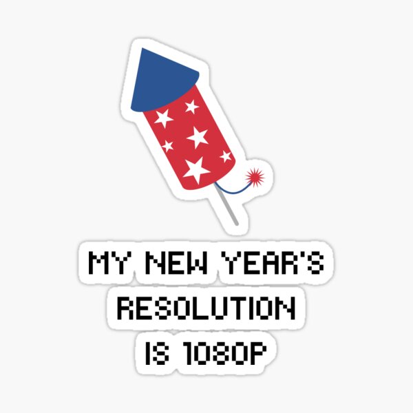 Item preview, New year's resolution designed and sold by conceptDVS.