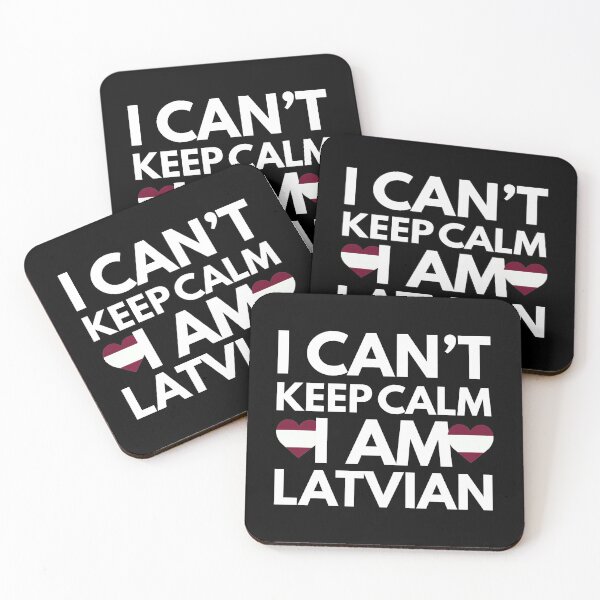 Item preview, I Cant Keep Calm, I am Latvian from Latvia designed and sold by HelloFromAja.