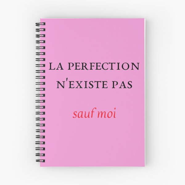 Item preview, La perfection n'existe pas sauf moi designed and sold by Matcreator.
