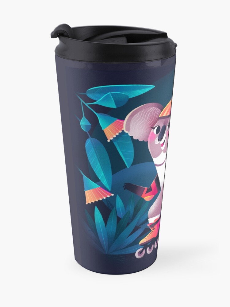 Alternate view of Koala is Super Rad Travel Mug