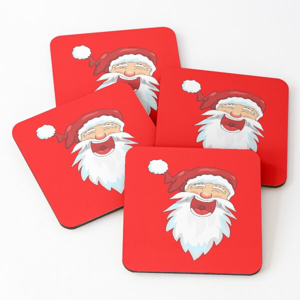 Item preview, Christmas is full of joy and laughter/ Santa laughing design designed and sold by Burley Threads.