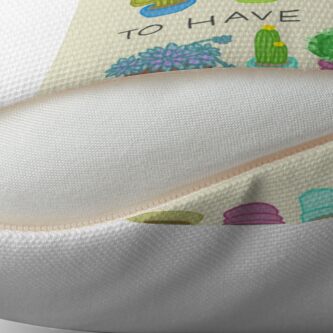 Thumbnail 2 of 3, Throw Pillow, No Wrong Way to Have a Body designed and sold by Rachele Cateyes.