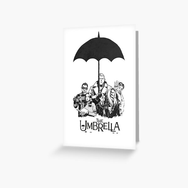 The Umbrella Academy V2 (Transparente) Tarjetas de felicitación