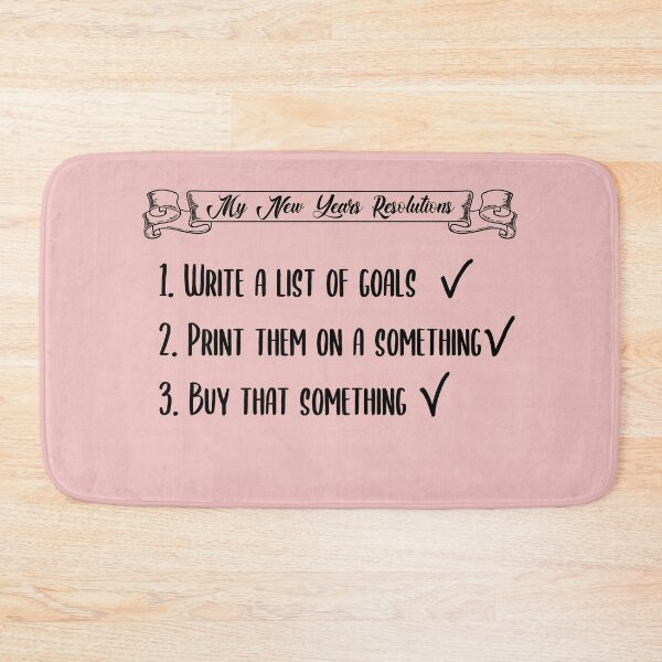 Item preview, New Year Resolutions designed and sold by ChuArts.