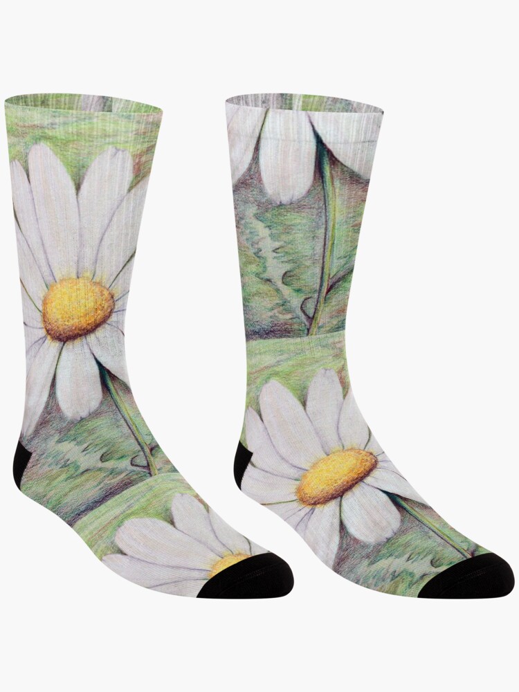 Thumbnail 3 of 5, Socks, Daisy designed and sold by Evone.
