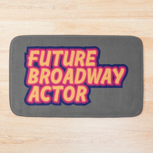 Item preview, Future Broadway Actor Typography - Pink & Navy Blue designed and sold by MOREDANKMEMES.