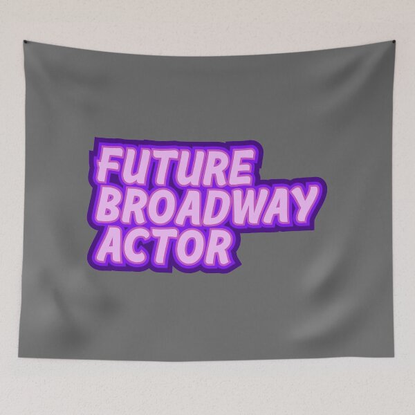 Item preview, Future Broadway Actor Typography - Purple designed and sold by MOREDANKMEMES.