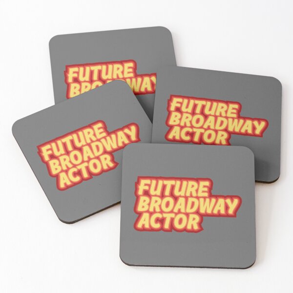 Item preview, Future Broadway Actor Typography - Yellow & Red designed and sold by MOREDANKMEMES.