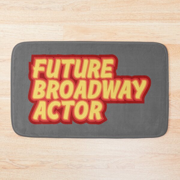 Item preview, Future Broadway Actor Typography - Yellow & Red designed and sold by MOREDANKMEMES.
