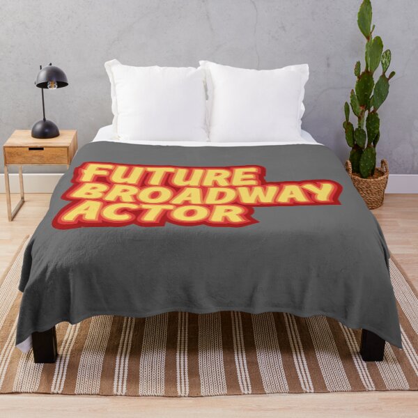 Item preview, Future Broadway Actor Typography - Yellow & Red designed and sold by MOREDANKMEMES.