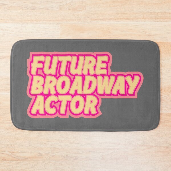 Item preview, Future Broadway Actor Typography - Pink & Yellow designed and sold by MOREDANKMEMES.