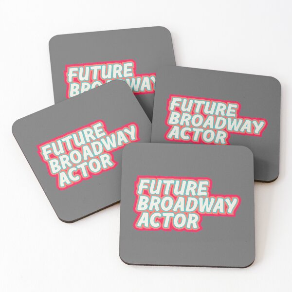 Item preview, Future Broadway Actor Typography - Red, Green & Orange designed and sold by MOREDANKMEMES.