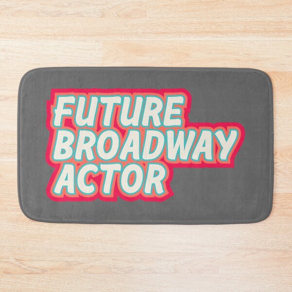 Item preview, Future Broadway Actor Typography - Red, Green & Orange designed and sold by MOREDANKMEMES.