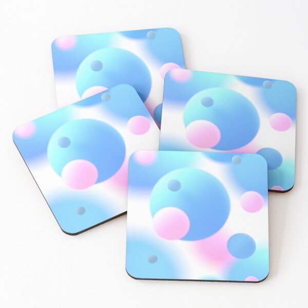 Item preview, Floating blue and pink balls designed and sold by lathspell.