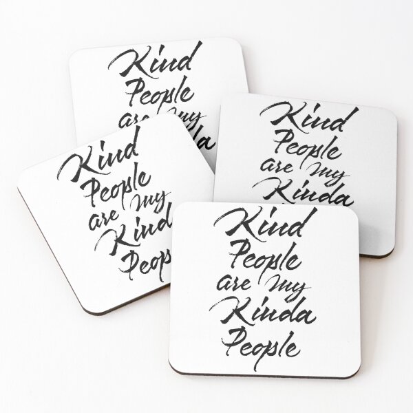 Item preview, Kind People are my Kinda People designed and sold by Zagach Letters.