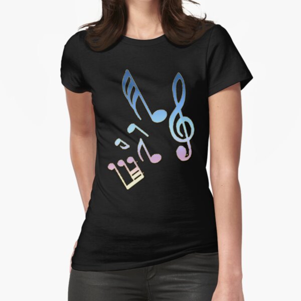Music Vibe Fitted T-Shirt