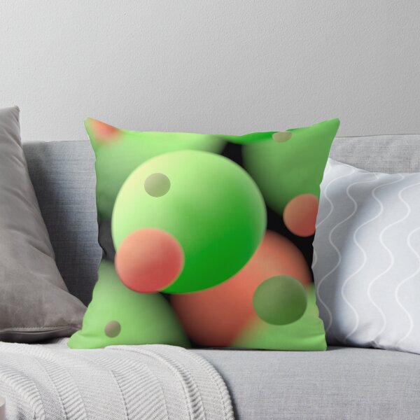 Item preview, Floating green and orange balls designed and sold by lathspell.