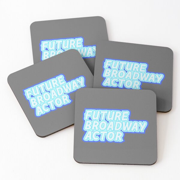Item preview, Future Broadway Actor Typography - Ice Blue designed and sold by MOREDANKMEMES.