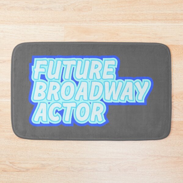 Item preview, Future Broadway Actor Typography - Ice Blue designed and sold by MOREDANKMEMES.