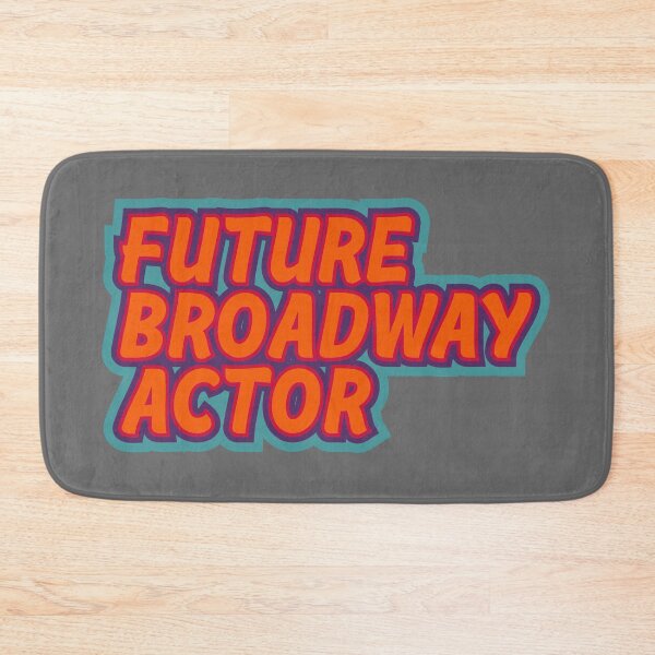 Item preview, Future Broadway Actor Typography - Orange, Navy Blue and Green designed and sold by MOREDANKMEMES.
