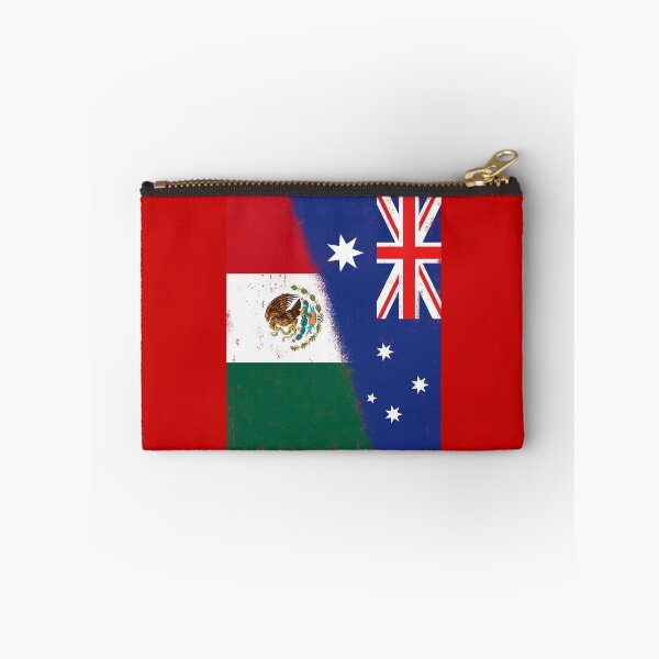 Item preview, Australia and Mexico Mix, Mexican and Australian Flags, Banderas de Mejico & Australia designed and sold by #mossasdesign.