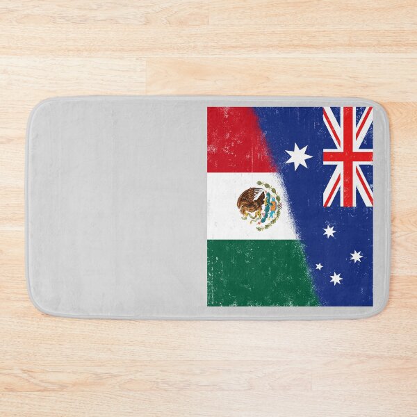 Item preview, Australia and Mexico Mix, Mexican and Australian Flags, Banderas de Mejico & Australia designed and sold by #mossasdesign.