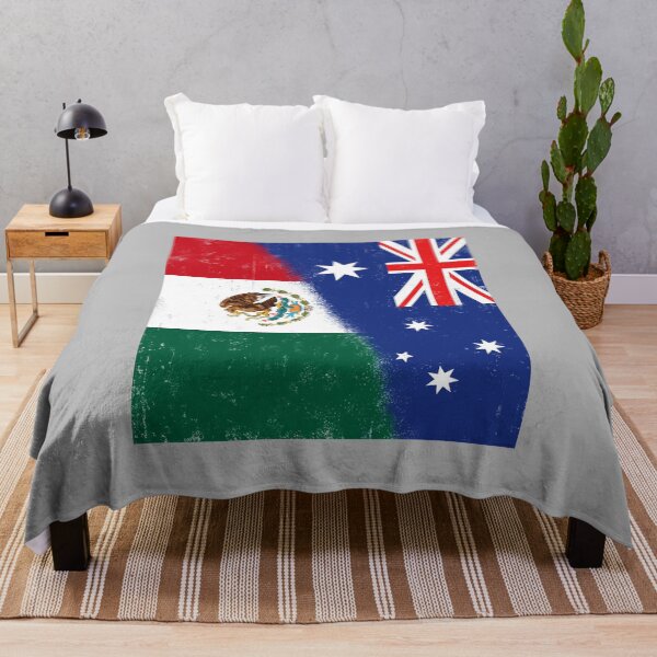 Item preview, Australia and Mexico Mix, Mexican and Australian Flags, Banderas de Mejico & Australia designed and sold by #mossasdesign.
