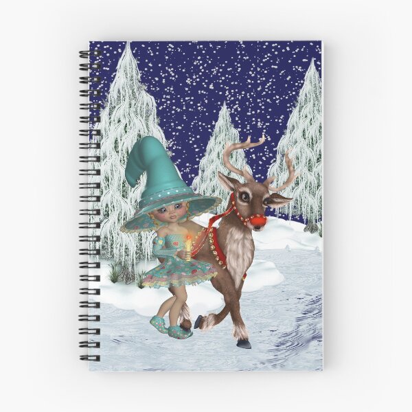 Item preview, A Witch and a Reindeer designed and sold by LoneAngel.