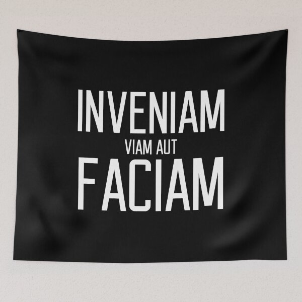 Item preview, I Shall Either Find A Way Or Make One Latin Phrase product designed and sold by jakehughes2015.