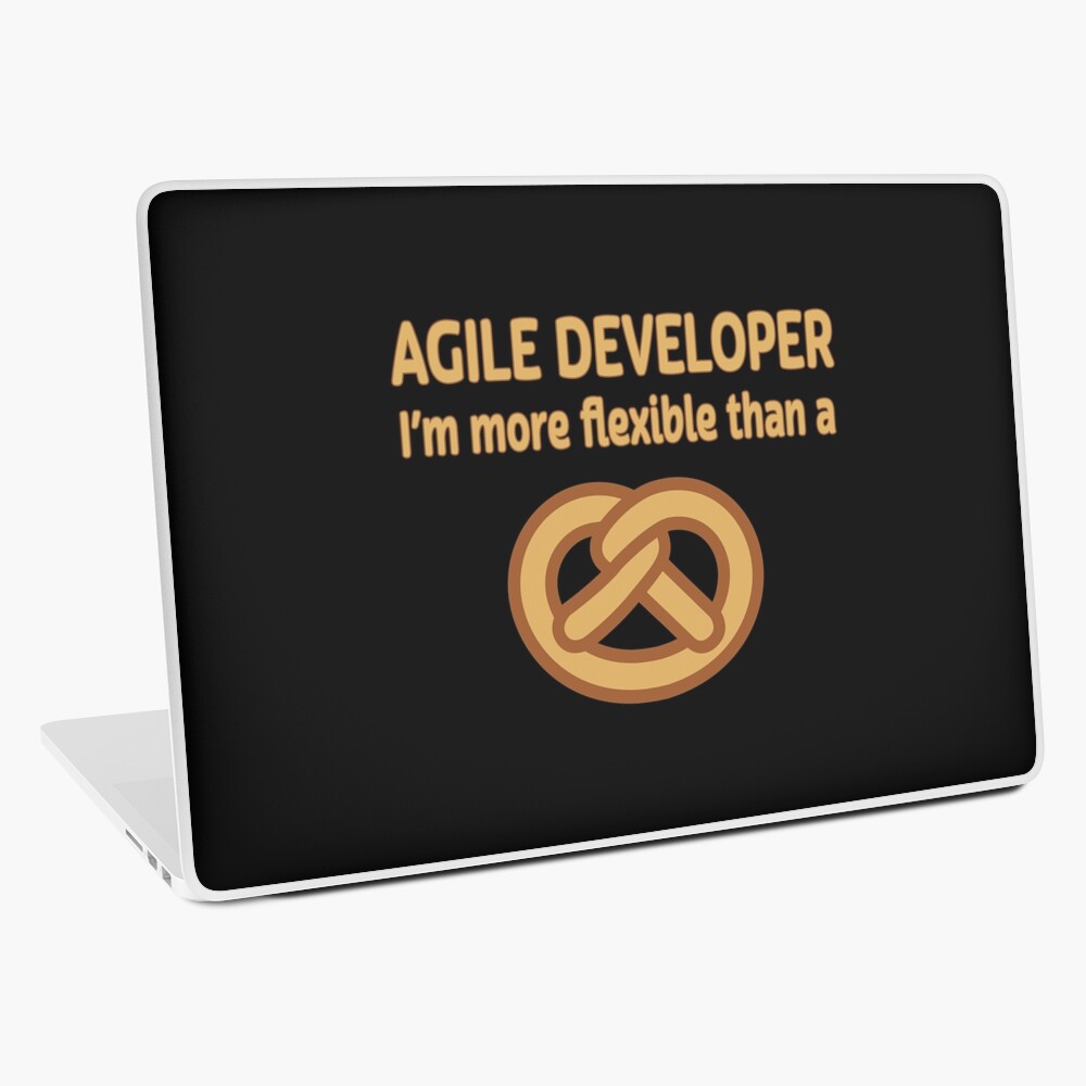 Agile Developer. Laptop Skin