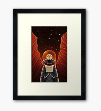 I Am Completely Alone Here Framed Print
