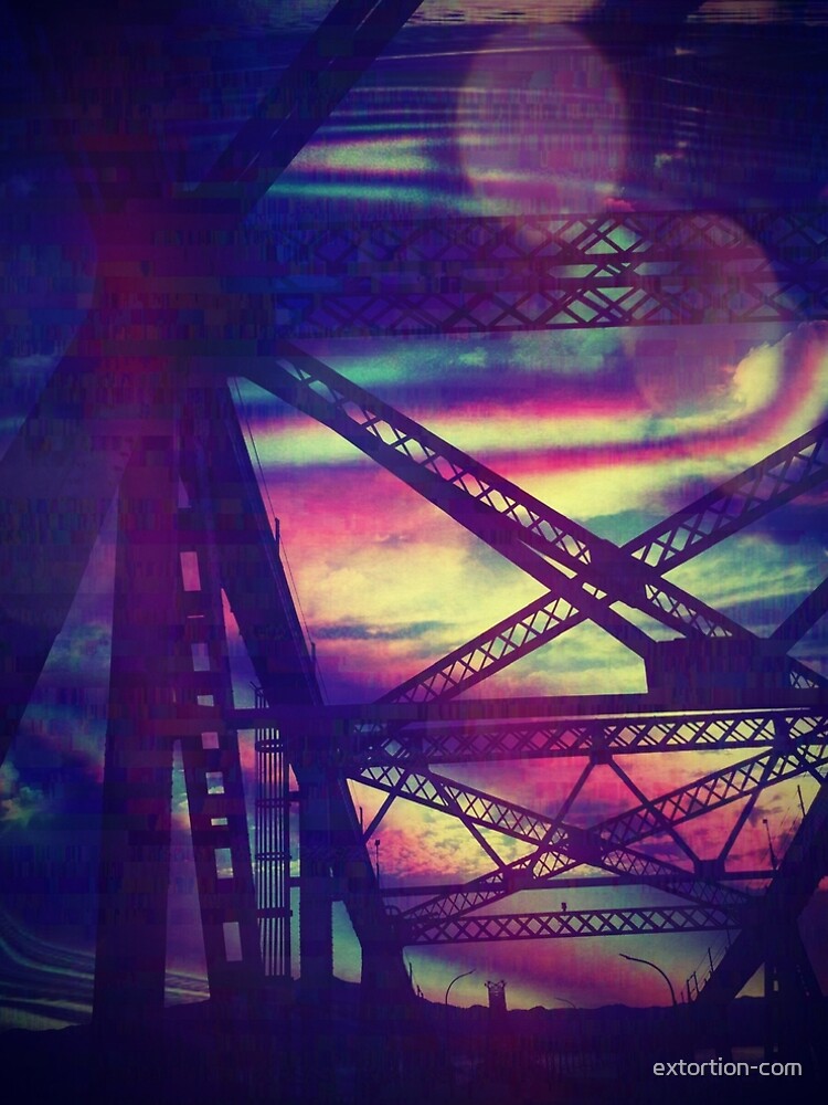 bridgeglitch by extortion-com