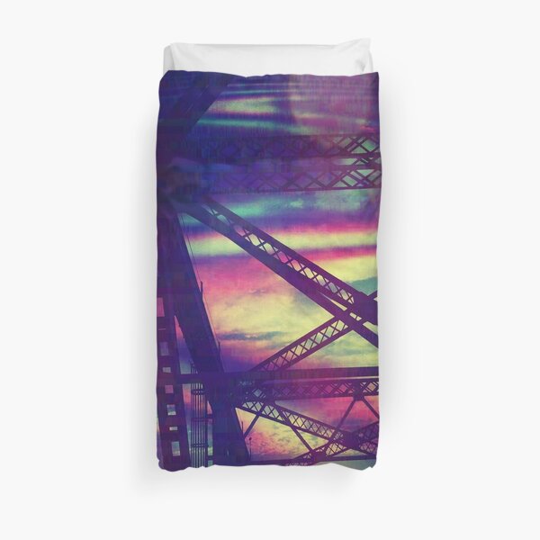 bridgeglitch Duvet Cover