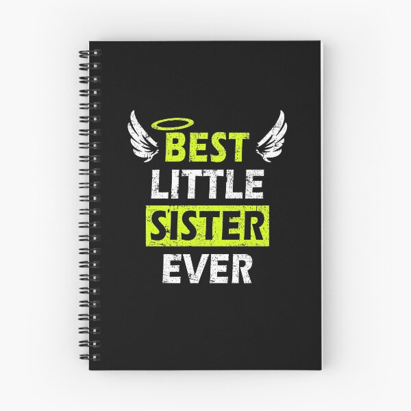 Item preview, Best Little Sister Ever - Perfect Gift Design with Wings designed and sold by Mfk Clothes.