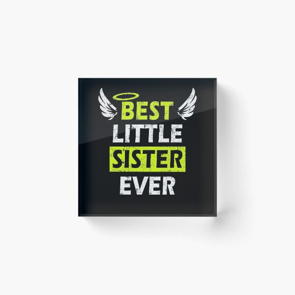 Item preview, Best Little Sister Ever - Perfect Gift Design with Wings designed and sold by Mfk Clothes.