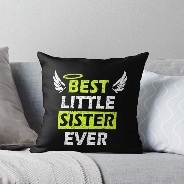Item preview, Best Little Sister Ever - Perfect Gift Design with Wings designed and sold by Mfk Clothes.