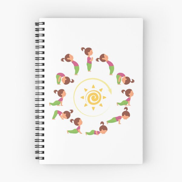 Item preview, Morning yoga surya namaskar, Sun salutation.  designed and sold by CraftCloud.