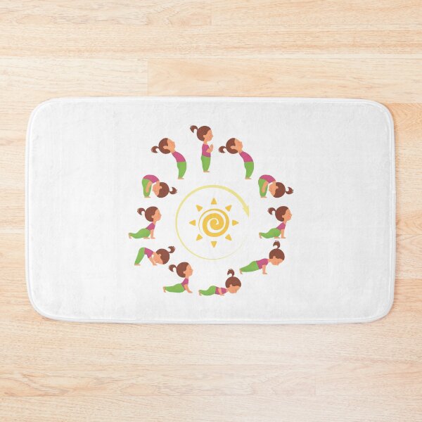 Item preview, Morning yoga surya namaskar, Sun salutation.  designed and sold by CraftCloud.