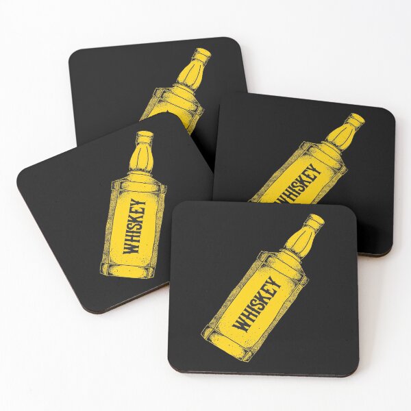 Item preview, Whiskey Bottle - Yellow designed and sold by MOREDANKMEMES.