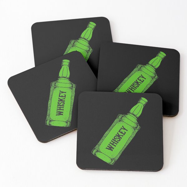 Item preview, Whiskey Bottle - Green designed and sold by MOREDANKMEMES.