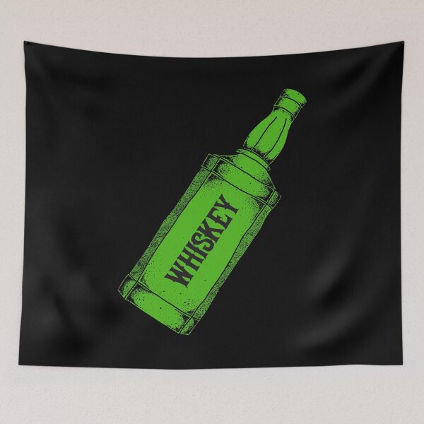 Item preview, Whiskey Bottle - Green designed and sold by MOREDANKMEMES.