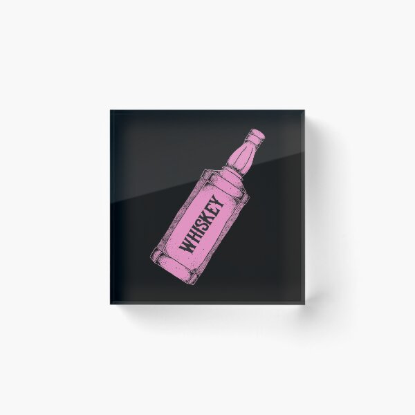 Item preview, Whiskey Bottle - Pink designed and sold by MOREDANKMEMES.