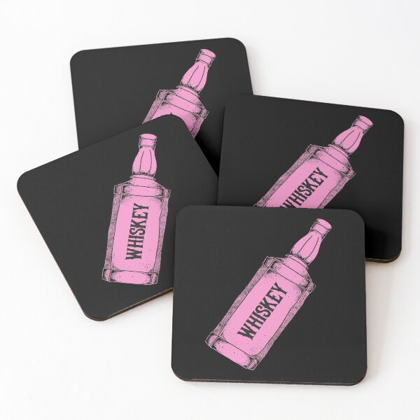 Item preview, Whiskey Bottle - Pink designed and sold by MOREDANKMEMES.